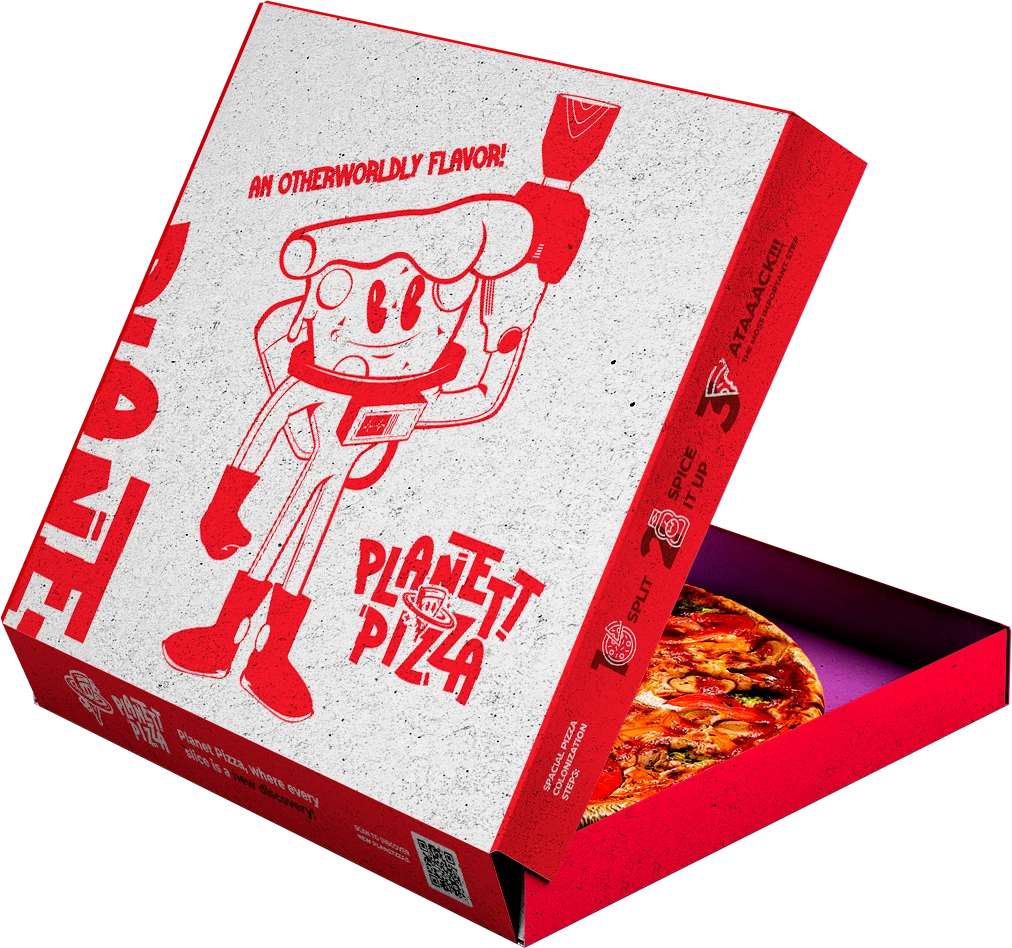 cardbox pizza mockup